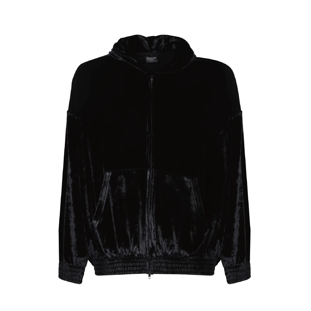 人気【BALENCIAGA】BBロゴ ベルベットポケット フーディー 人気【BALENCIAGA】BBロゴ ベルベットポケット フーディー