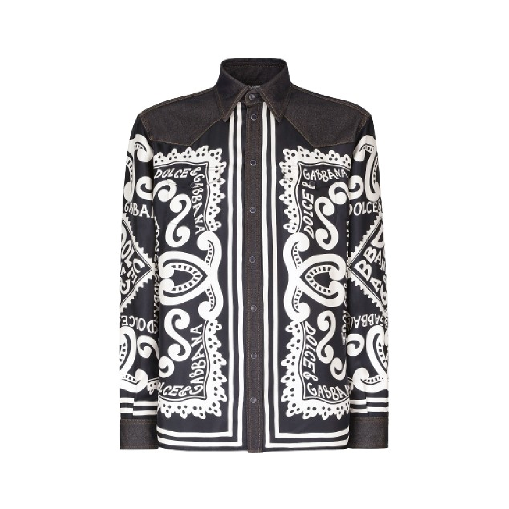 DOLCE&amp;GABBANA - DOLCE&amp;GABBANA 美しい人生♡ ビッグロゴTシャツ Dolce & Gabbana DGロゴ Tシャツ | ホワイト | FARFETCH JP