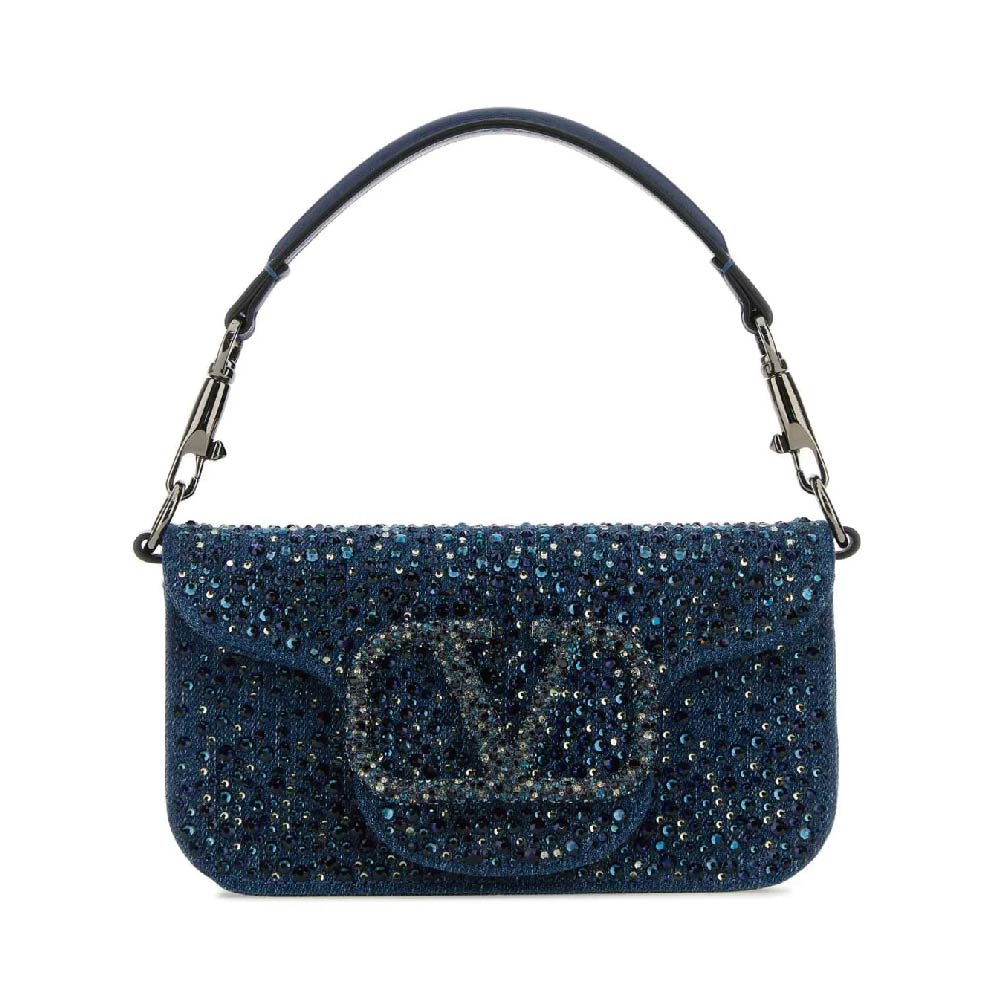 VALENTINO＞＞Vロゴ刺繍 スリッポン スライド ヴァレンティノ ガラヴァーニ Vロゴ スライド - ウィメンズ