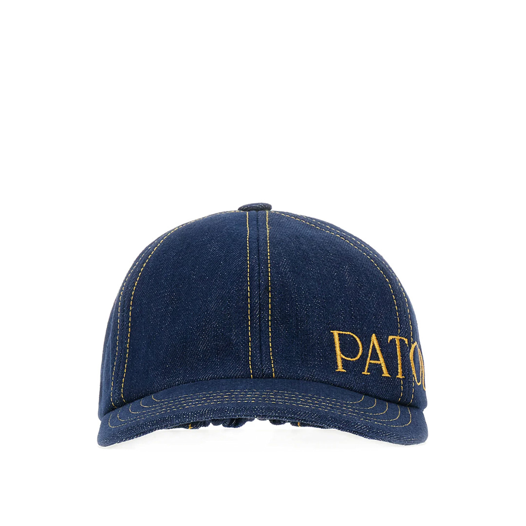 PATOU バケットハット　デニム　バケハ オーガニックコットンデニム製 パトゥ バケットハット
