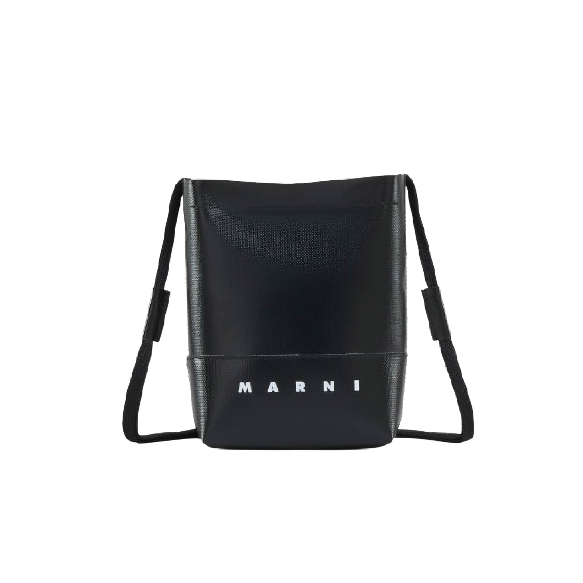 『MARNI 』ロゴプリント ショルダーバッグ 楽天市場】MARNI マルニ Logo Strap Fleece Shoulder Bag ロゴ