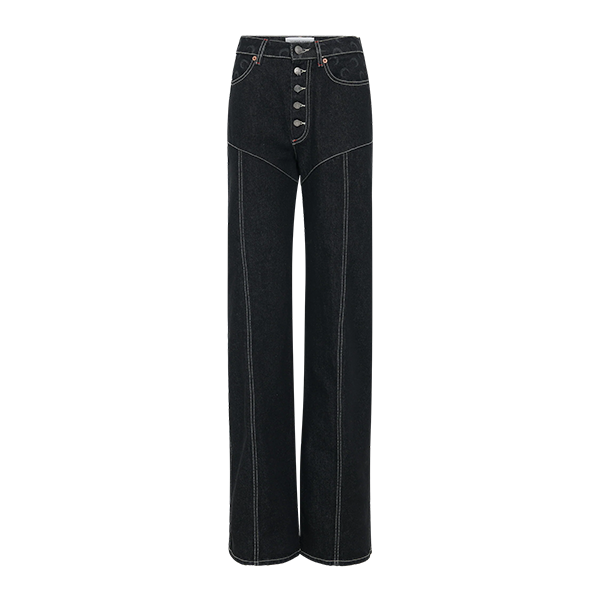 【MARINE SERRE】ムーン レーザー デニム メールバッグ MARINE SERRE】ムーン レーザー デニム メールバッグ トートバッグ